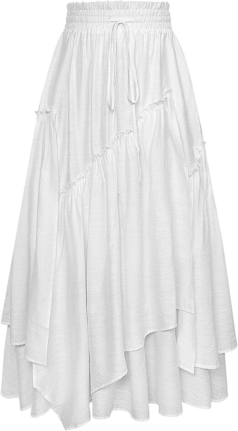 Scarlet Darkness Renaissance Skirt - Perfect for Spring Adventures - Enjoy 28% Off!