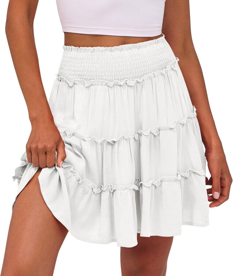 Caracilia Skorts Skirts: Flowy, Fun & Flirty Beachwear - Don’t Miss the 39% Discount!