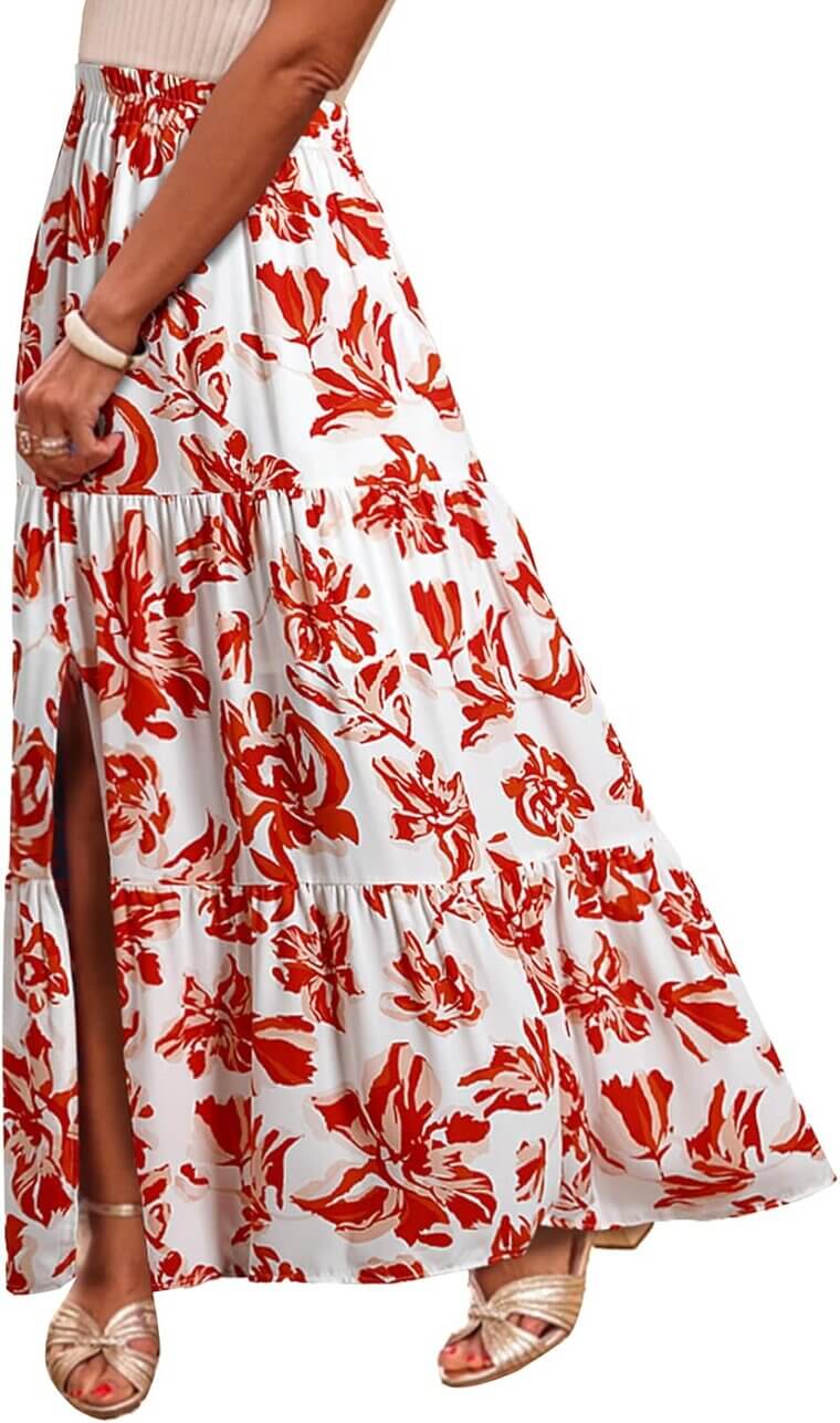 Happy Sailed Boho Maxi Skirt - Perfect for Summer Vibes - Enjoy 21% Off!