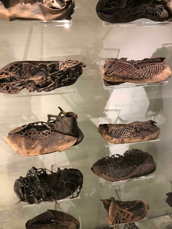 1,800-Year-Old Roman Leather Sandals