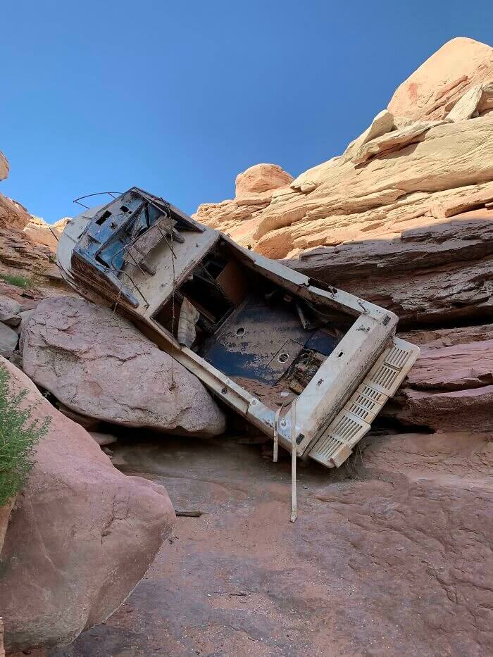 Low Water Levels Reveal a Surprise