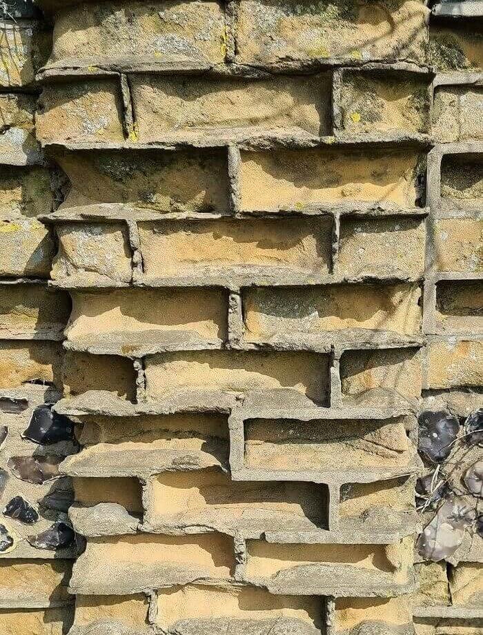 A Piece of Wall by the Sea