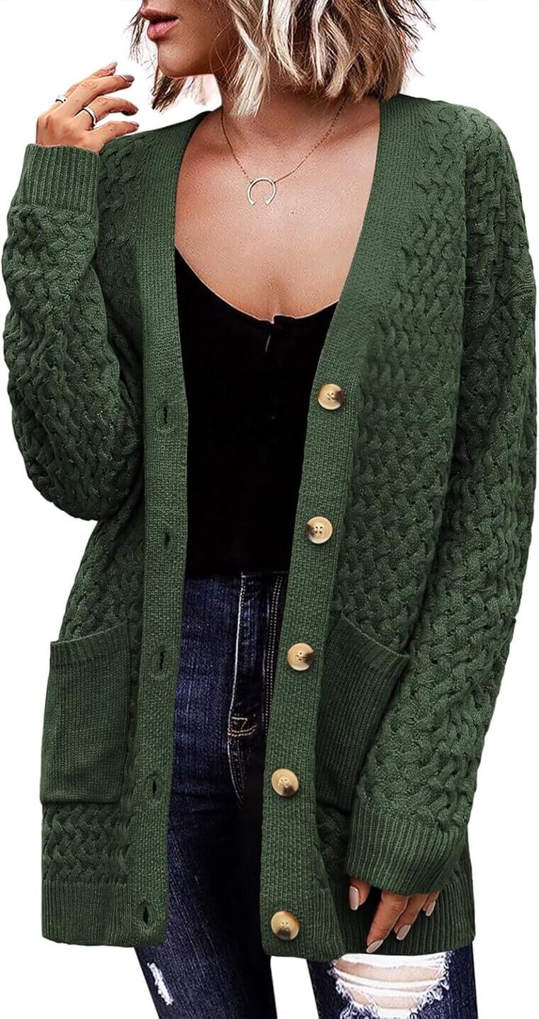 Zeagoo Cardigan Sweater - Cozy & Stylish for Fall - 35% Off!