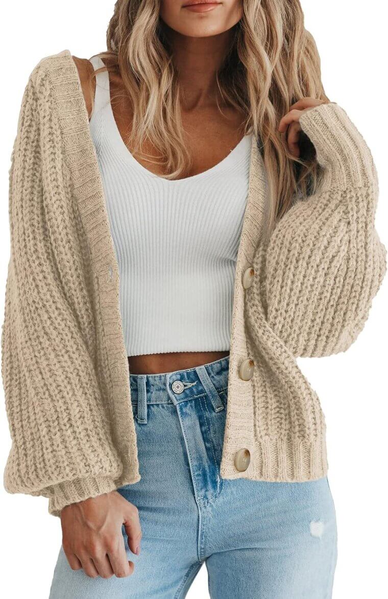 PRETTYGARDEN Knit Cardigan - Cozy Style for Every Occasion - Now 15% Off!