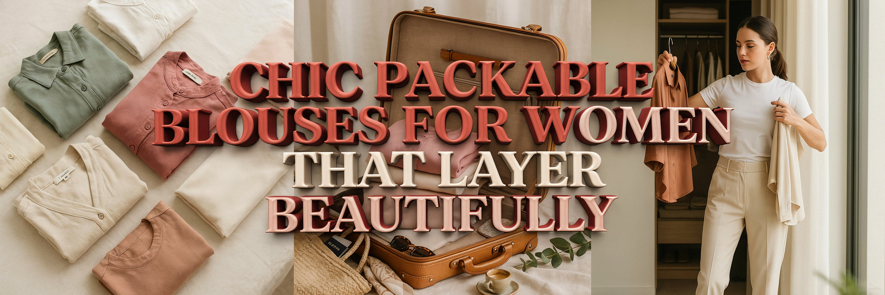 Effortless Travel Style: Chic, Packable Blouses for Women
