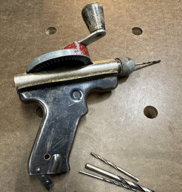 Crank-Powered Drills: Nostalgia Over Efficiency