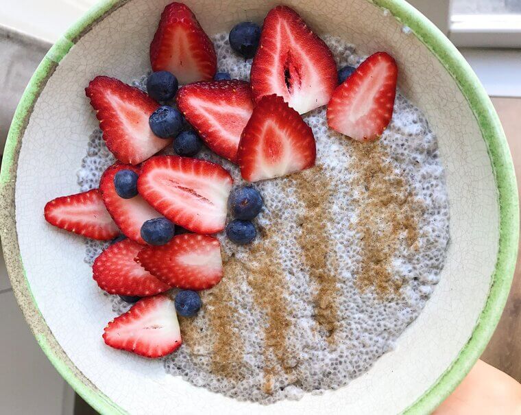 Chia Pudding With Stevia