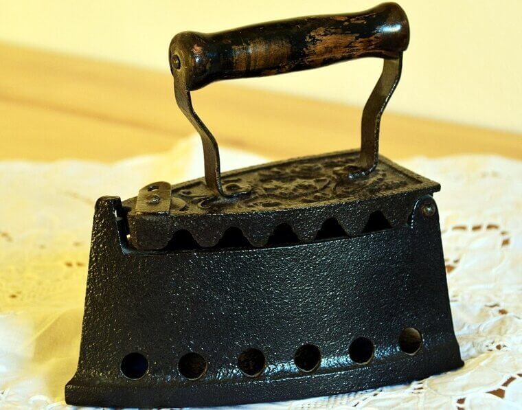 Ironing with Antique Irons: A Risky Habit