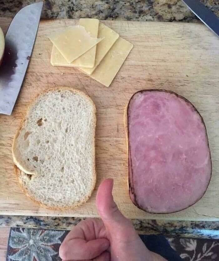This Meat Is the Exact Same Shape as the Bread
