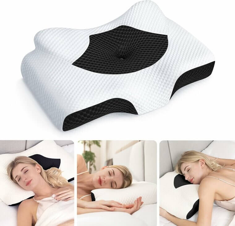 Cervical Pillow for Neck Pain Relief and Comfort - Now 40% Off!