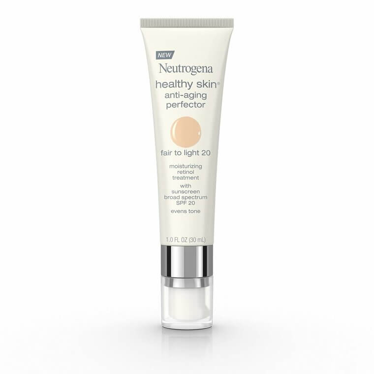 Neutrogena Retinol Moisturizer - Anti-Aging, SPF 20, Tinted Glow