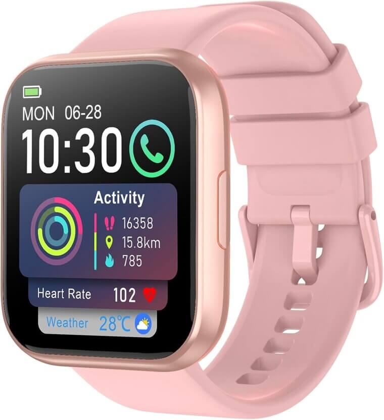 Smart Watch with Bluetooth Calls & 120+ Sports Modes