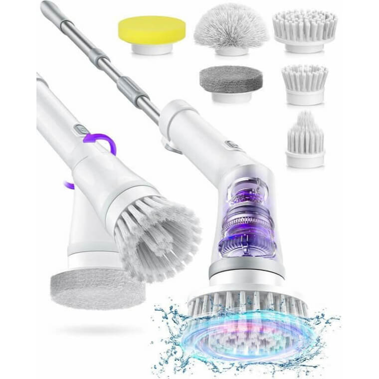 Cleaning Is Finally Fun Thanks to This Electric Spin Scrubber Now 18% Off!