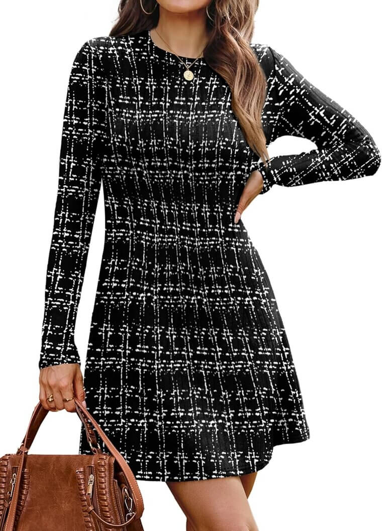 OFEEFAN Sweater Dress - Cozy Fall Style for Women 