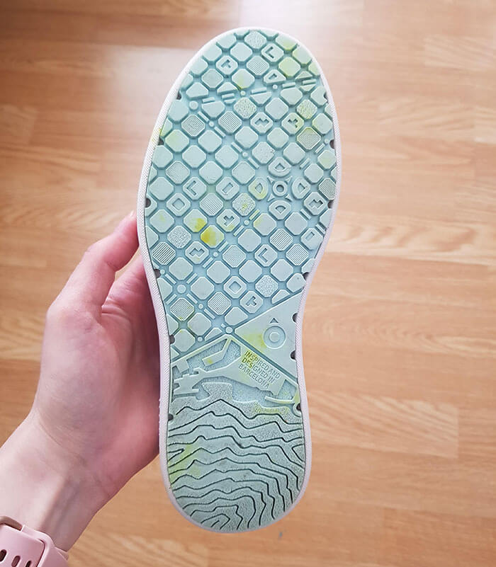 Zapatos Con Un Mapa De Barcelona