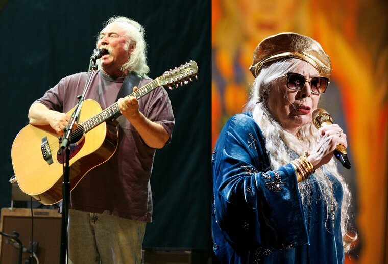 David Crosby and Joni Mitchell - Guinnevere by Crosby, Stills and Nash
