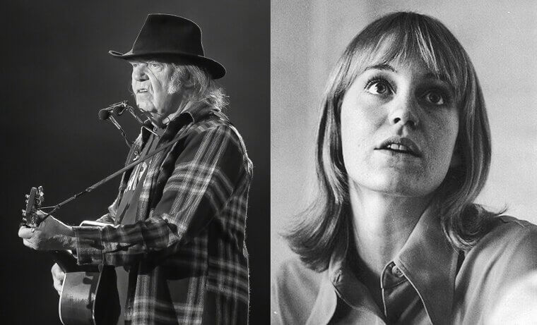 Neil Young and Carrie Snodgress - Like a Hurricane by Neil Young