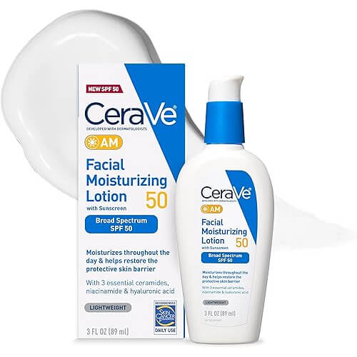 Advanced CeraVe AM Moisturizer SPF 50 that Blends Seamlessly. Now 23% Off!