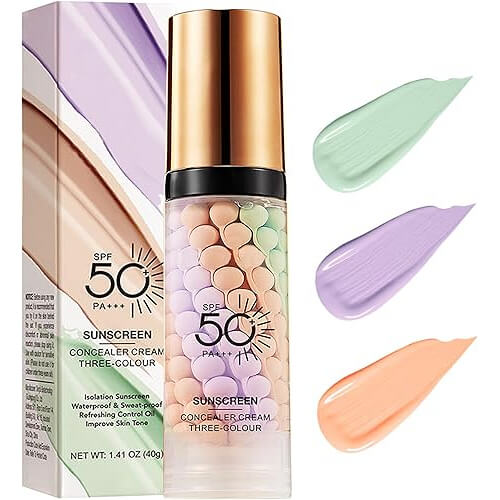 Versatile 3-in-1 Primer with SPF 50 that Perfects Your Base. 