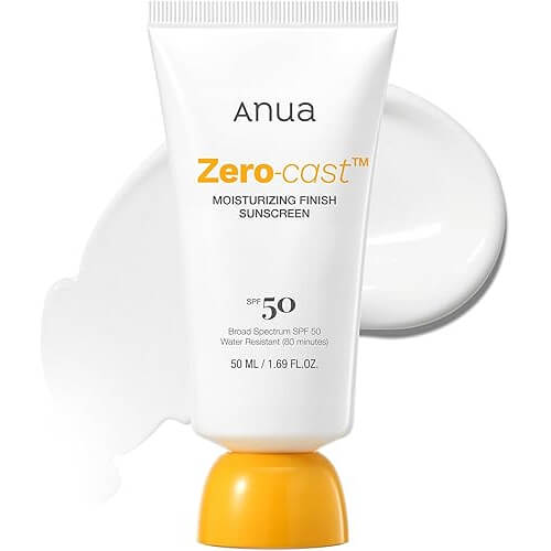 Radiant Glow Sunscreen SPF 50 that Protects Without White Cast. 