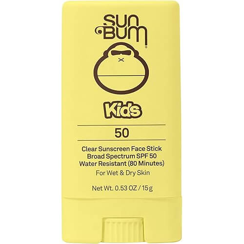 Convenient Kids Face Stick SPF 50 that Applies Mess-Free. 