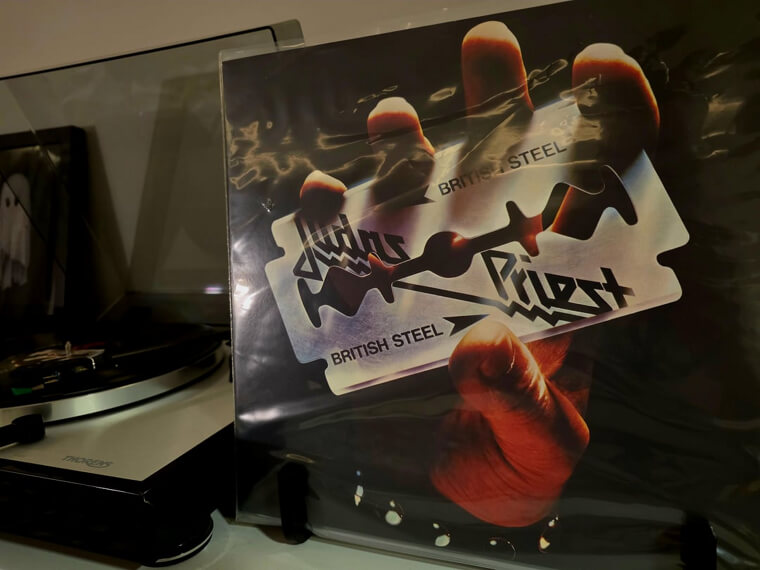 "British Steel" by Judas Priest - Stripped-Down Heavy Metal Anthems and Commercial Success