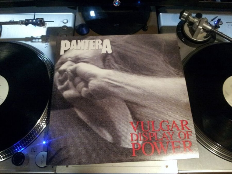 "Vulgar Display of Power" by Pantera - Groove Metal Riffs and Aggressive Vocal Delivery