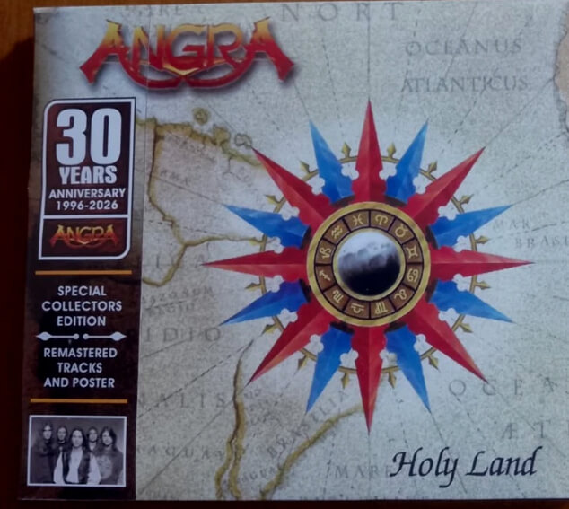 "Holy Land" by Angra - Progressive Power Metal Folk Fusion and Orchestral Textures