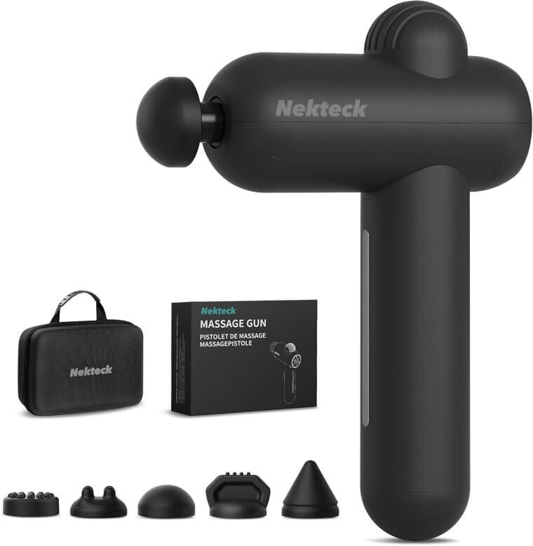 Nekteck Massage Gun - Deep Tissue Relief with 30 Speeds - Now 23% Off!