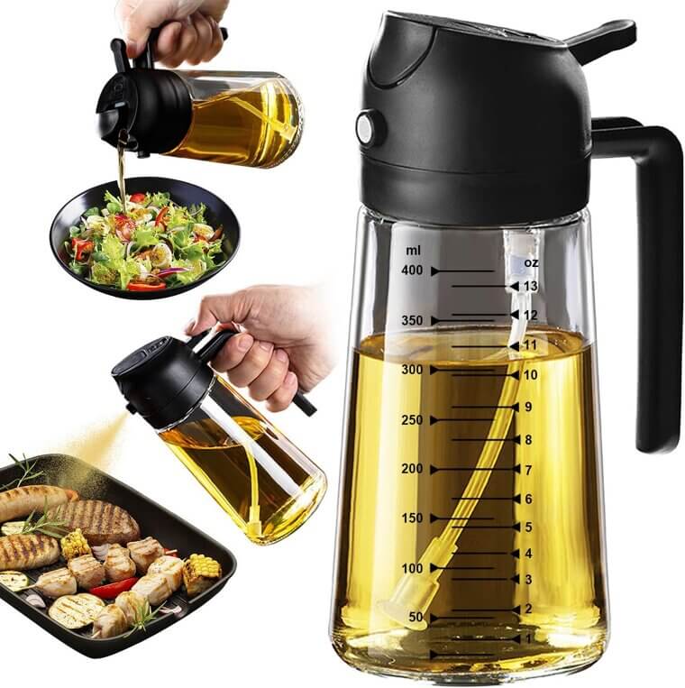TrendPlain Oil Sprayer - Perfect for Cooking, BBQ, and More! - 20% Off!