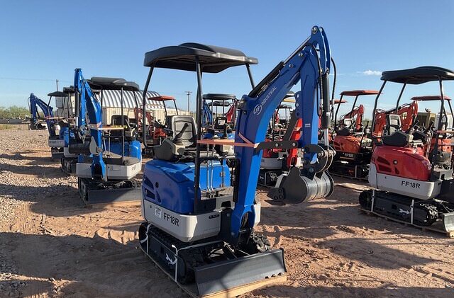 2024 FF INDUSTRIAL FF18R Mini Excavator (Unused) - US $1,500