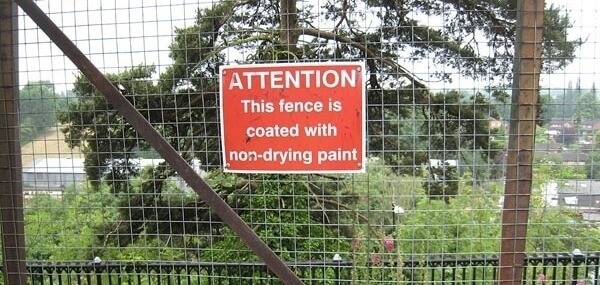 The Best Warning Sign Ever