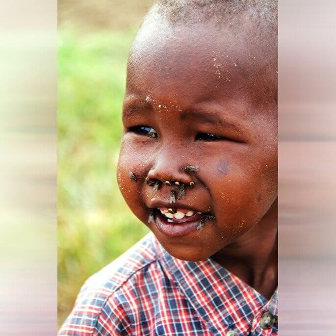 Les mouches peuvent pondre des œufs dans tes yeux et te rendre aveugle