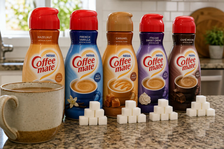 Flavored Coffee Creamers Add Up Fast