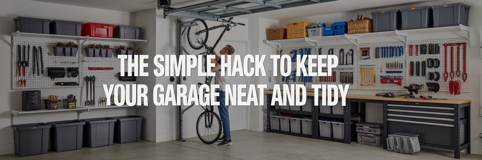 The Simple Hack to Keep Your Garage Neat and Tidy