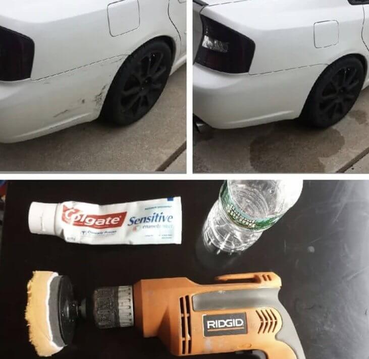 Use Toothpaste to Fix up Car And Furniture Scratches