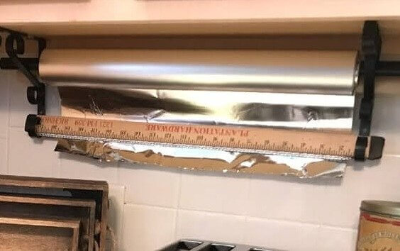 Make Your Own Aluminum Foil Dispenser
