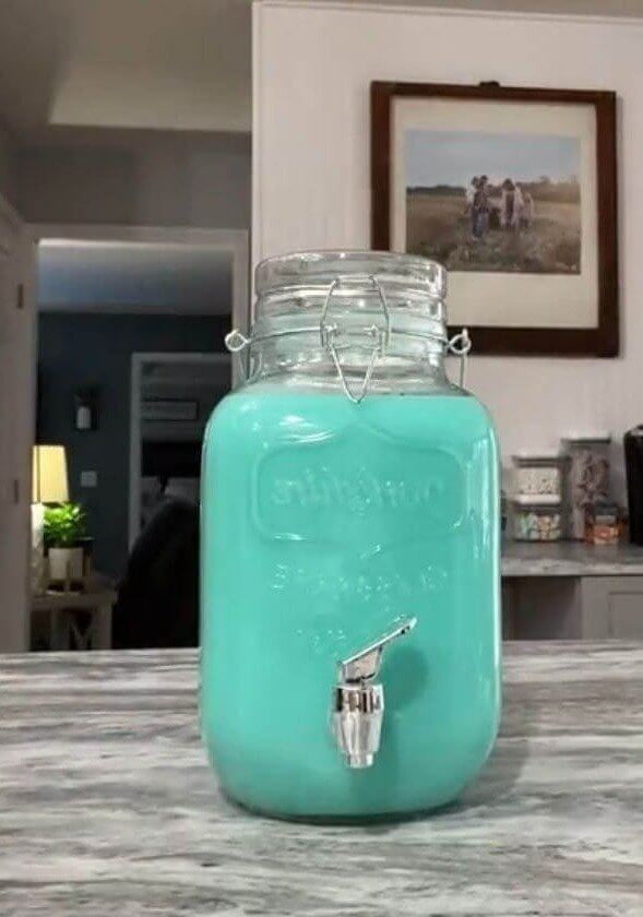 Transform Old Beverage Dispensers Into a Detergent Container