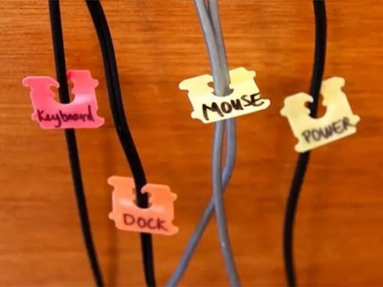 Use Tags to Organize Your Cables