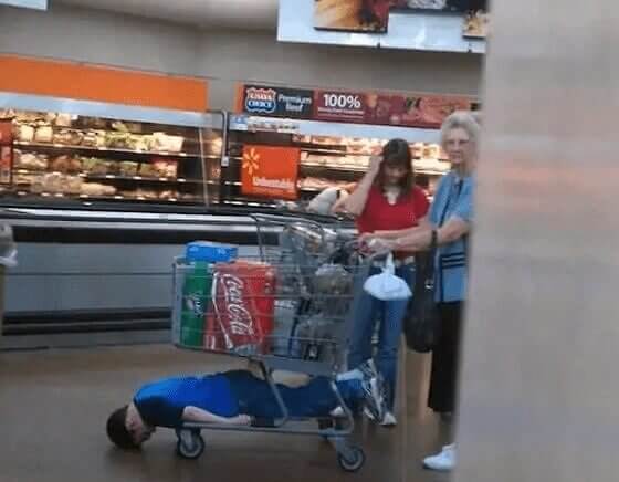 Just A Regular Day At Walmart