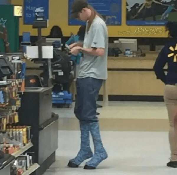 A Satyr Spotted At Walmart