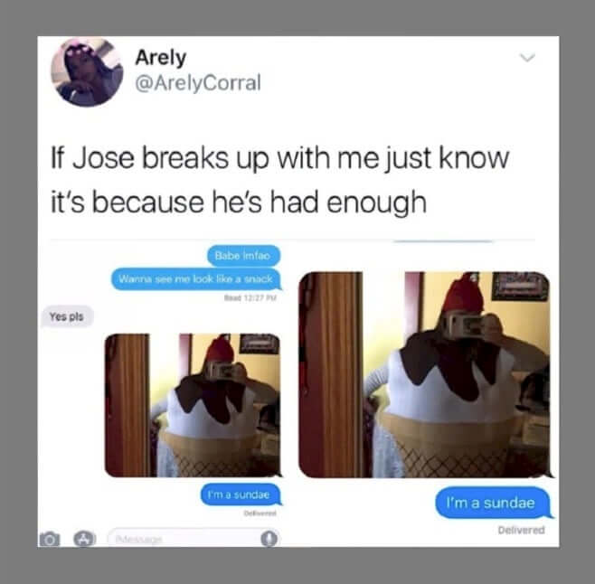 At Least She Will Know Why Their Relationship Ended