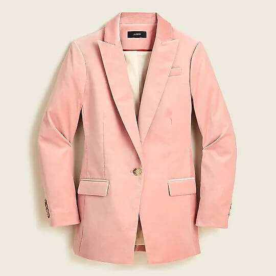 The Velvet Blazer for Rich Evening Texture