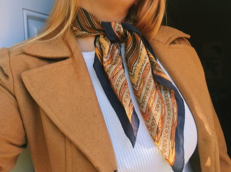 The Elegant Silk Scarf That Adds a Pop of Artistry