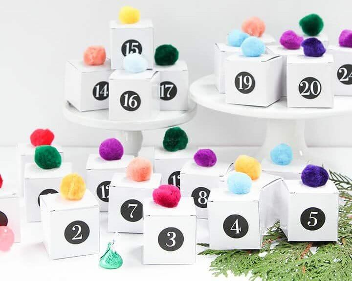 Make Your Own Mini Advent Boxes