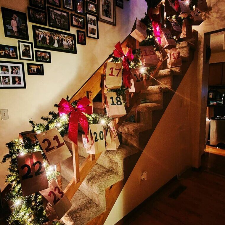 Combine a Calendar With a Garland