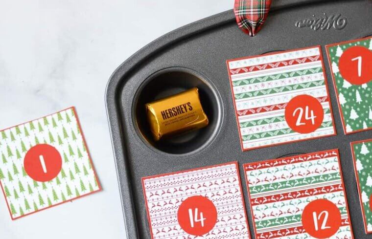 Fill a Mini Muffin Tray