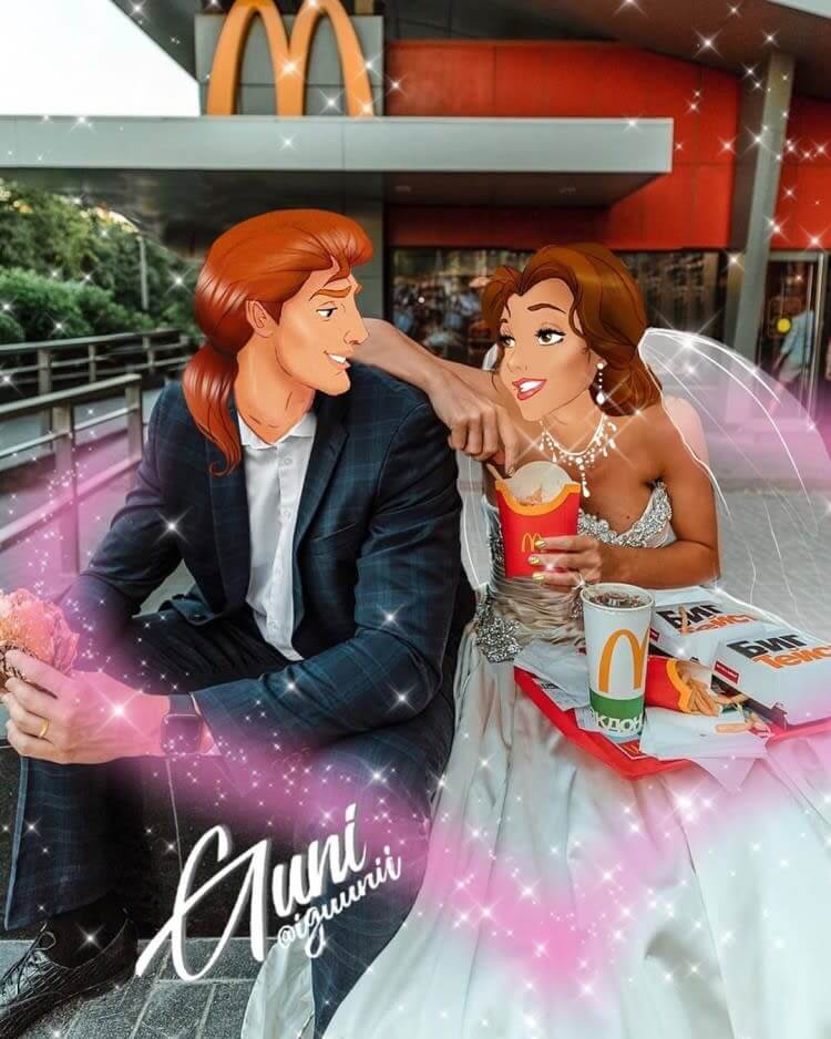 Post-Wedding McDonalds Run