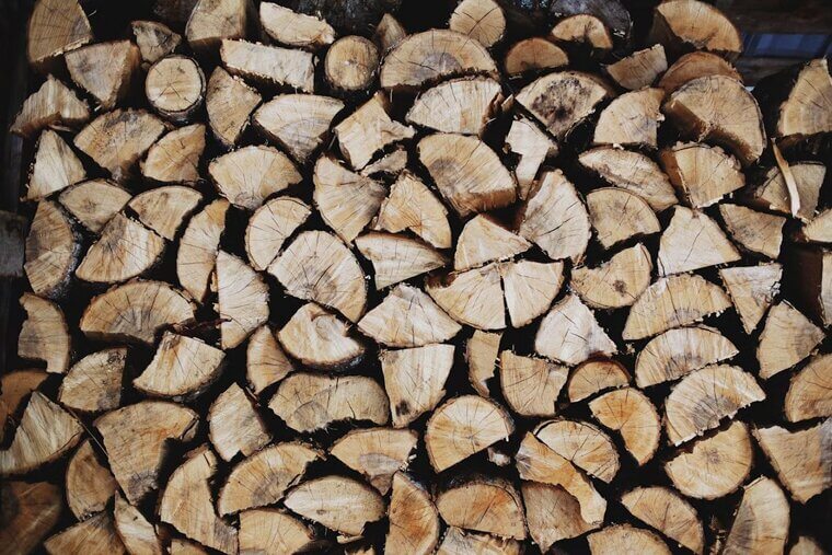 Firewood at the Side of the House