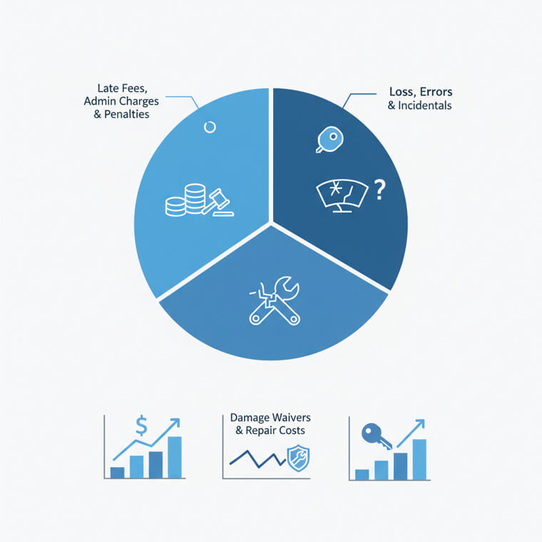 Rental Companies Profit the Most From Fees, Penalties, Damage Charges, and Customer Mistakes
